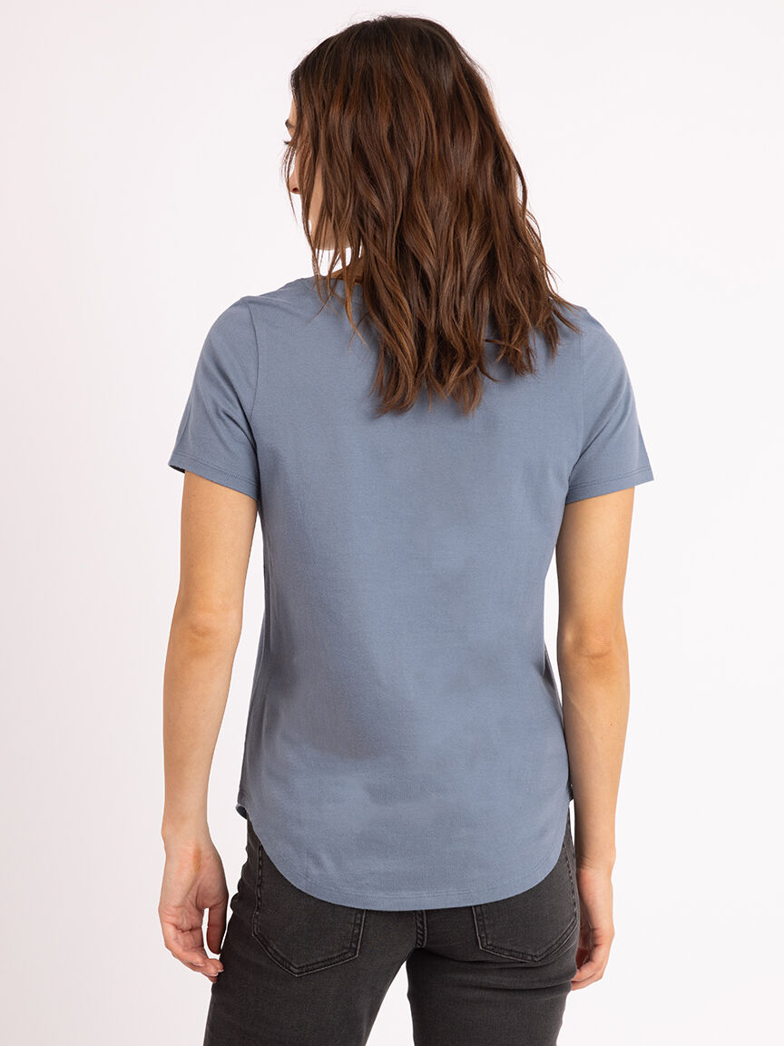 vickie v neck t-shirt Image 4