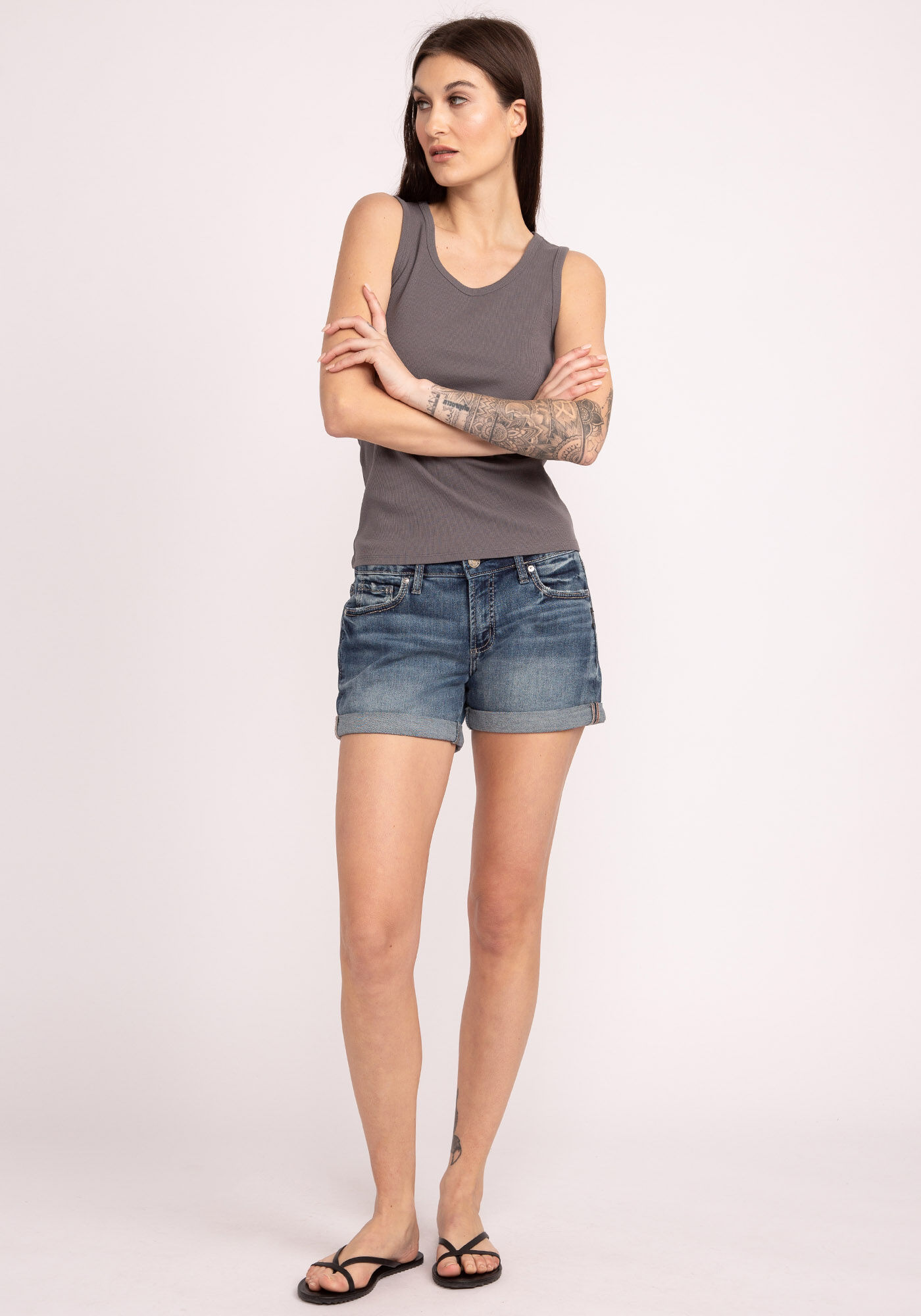 cathy ribbed tank top Image 3