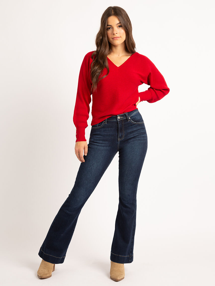 robin double v neck ottoman popover Image 1