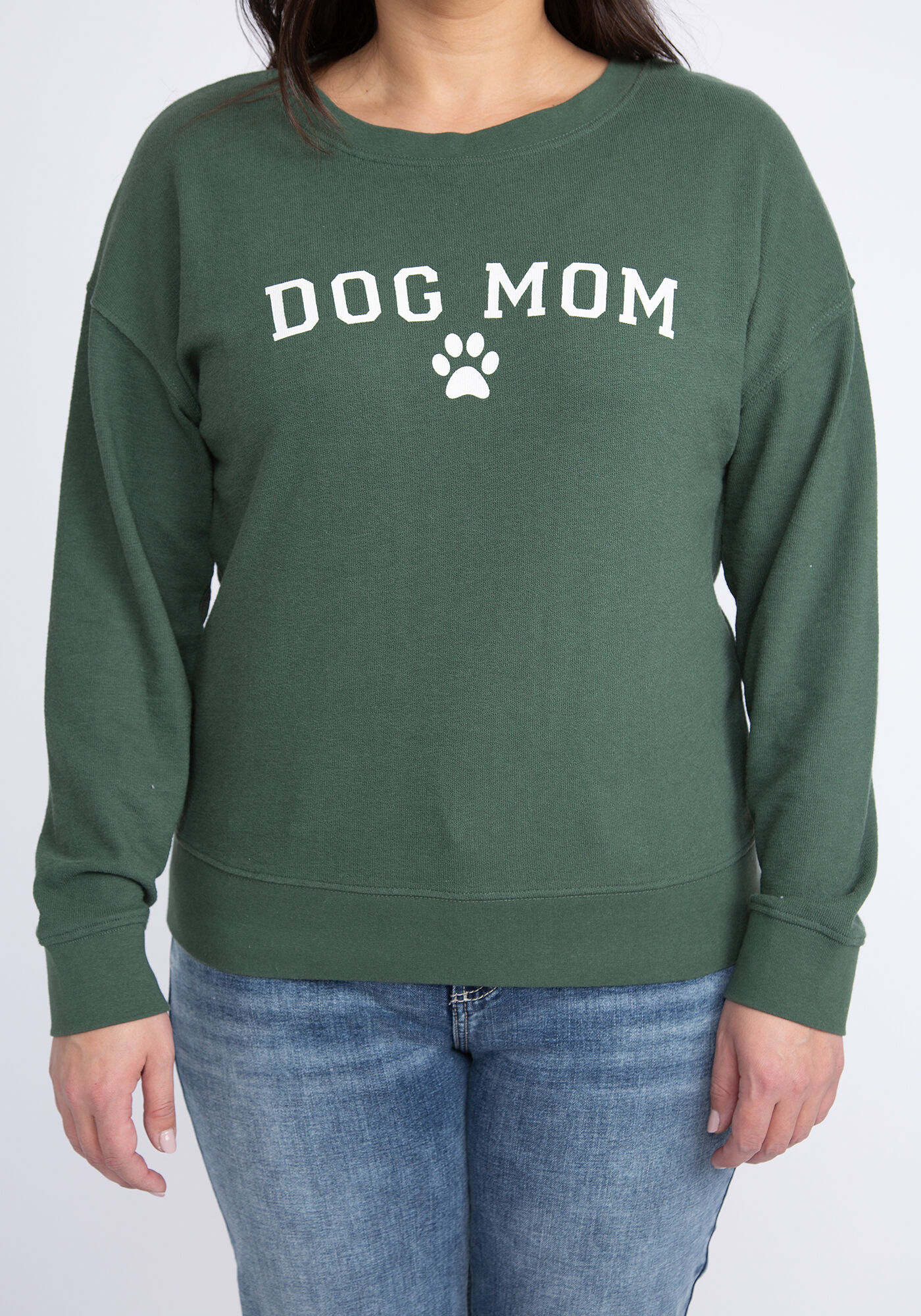 rebel print crewneck popver Image 5