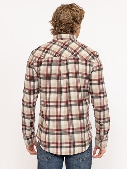 plaid flannel shirt with flap pockets plaid flannel shirt with flap pockets