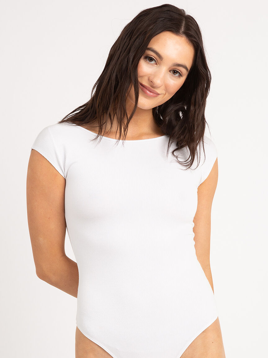 nicole extended sleeve bodysuit Image 1