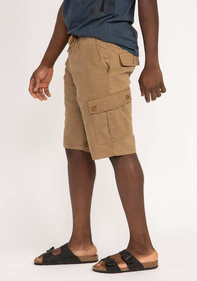 pull on fashion cargo shorts Image 4
