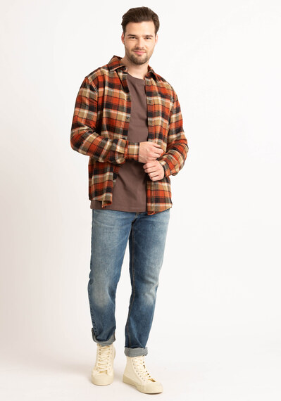 flannel long sleeve shirt Image 4