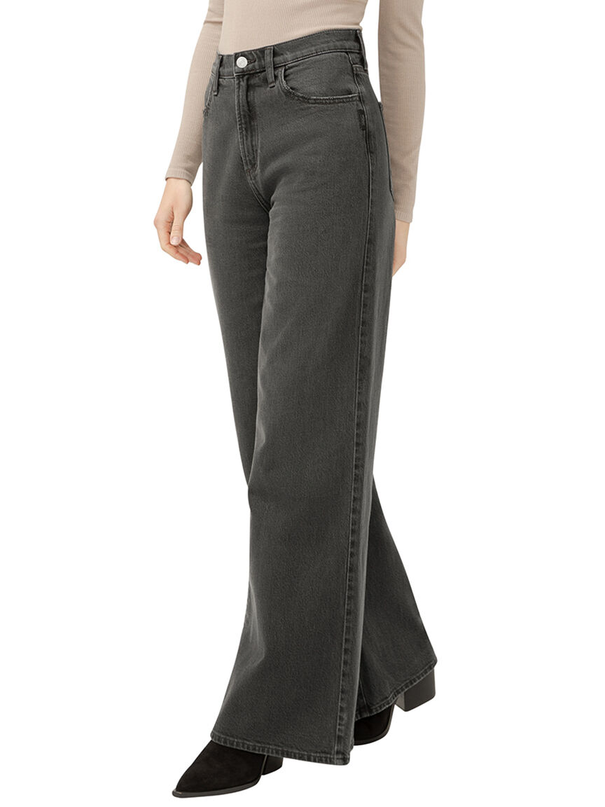 Highly Desirable High Rise Ultra Wide Leg Jeans