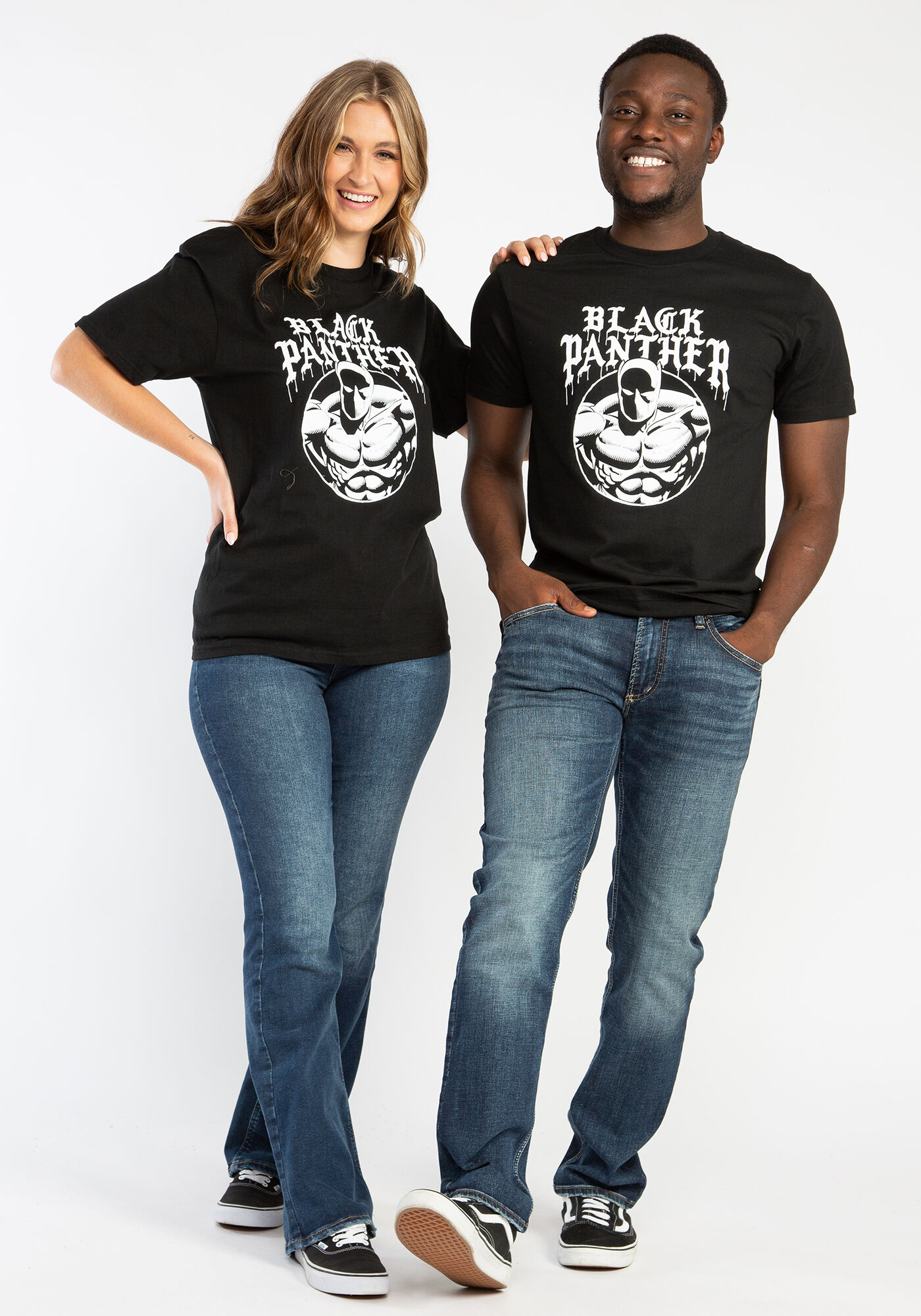 black panther graphic tee shirt Image 1