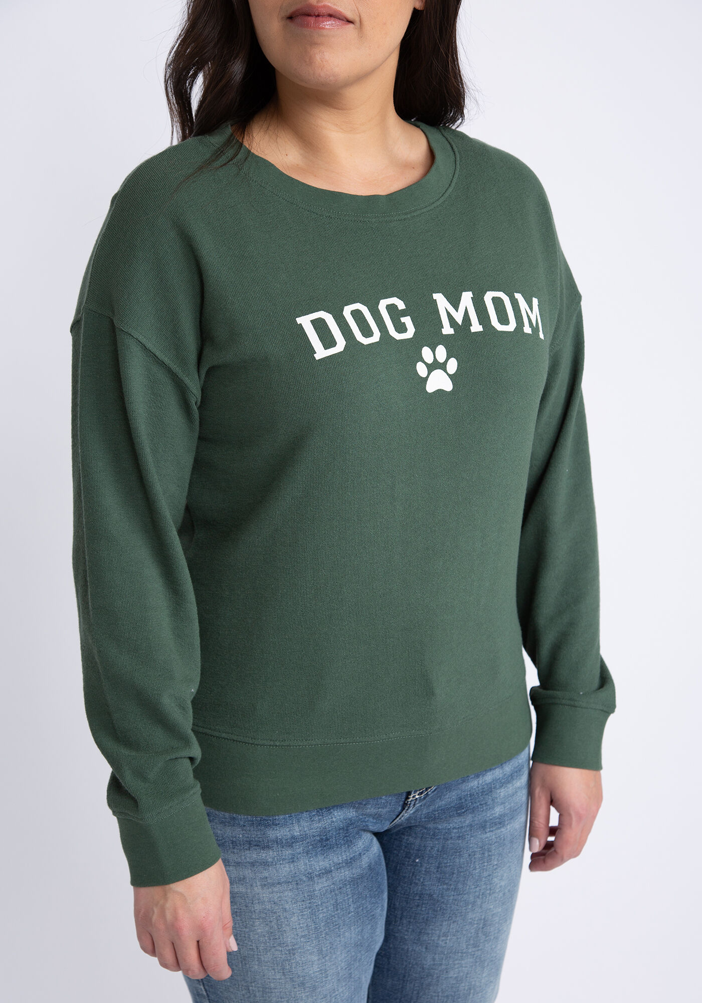 rebel print crewneck popver Image 4