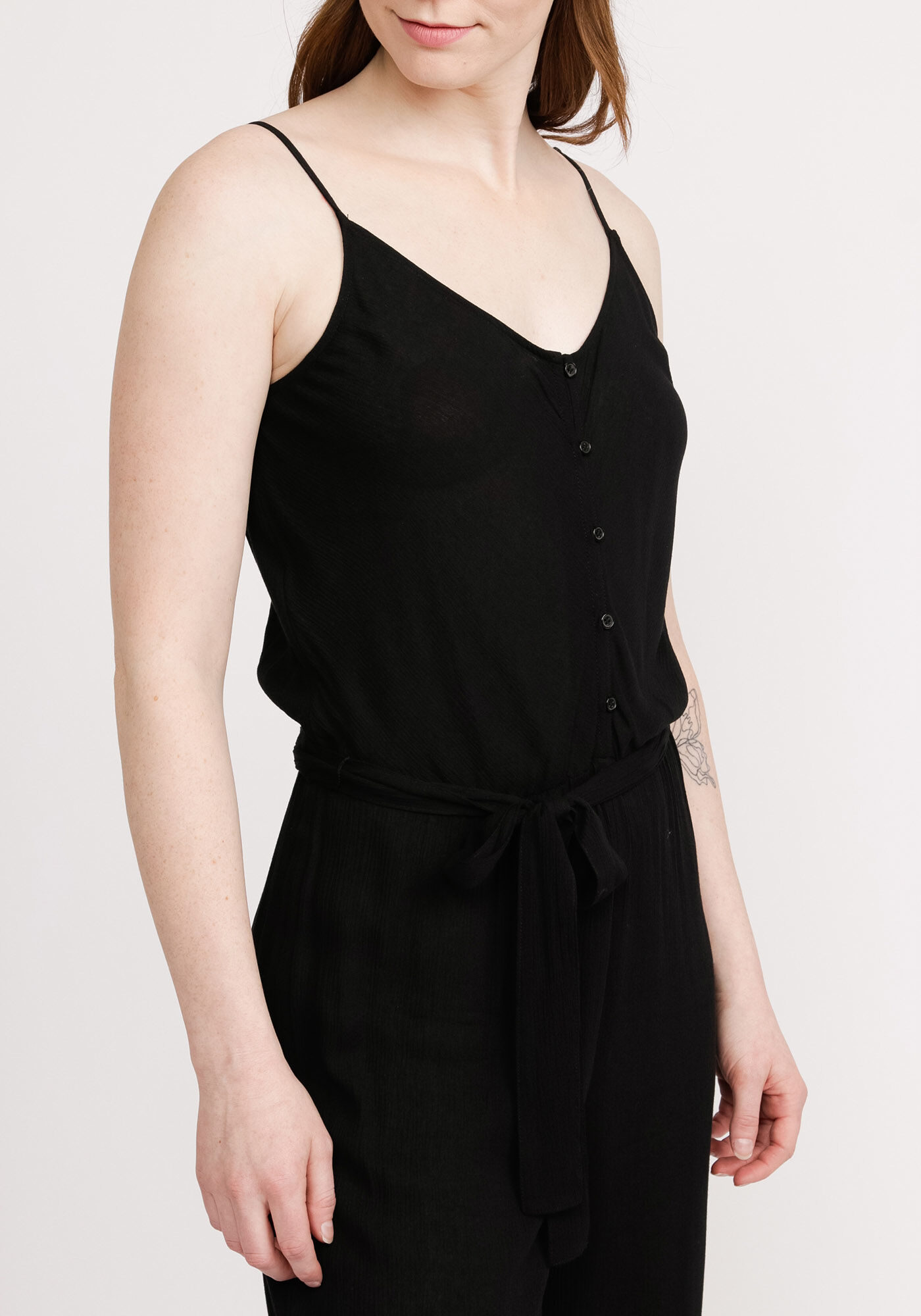 margo button front jumpsuit - ON HOLD DO NOT UPLOAD Image 4