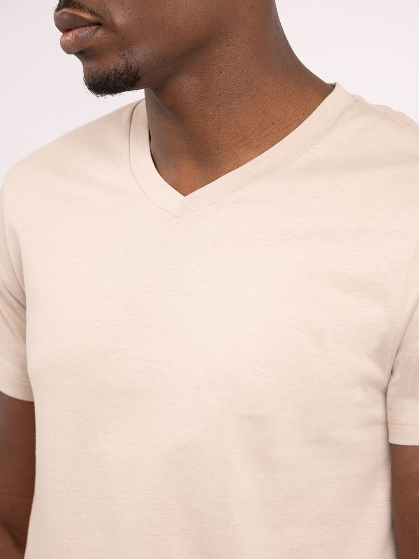miles v neck basic tee Image 4