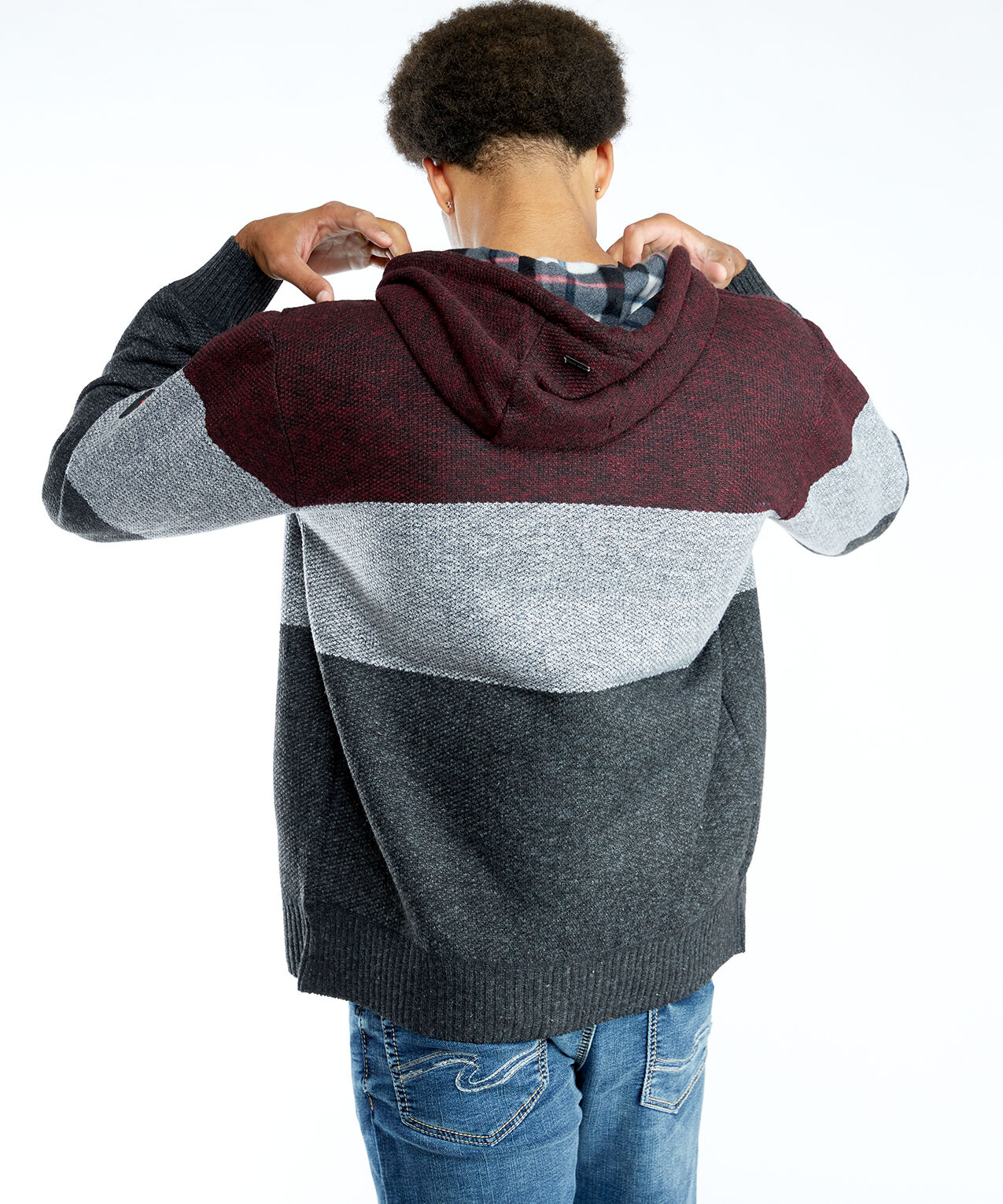 fleece lined hoodie Image 2