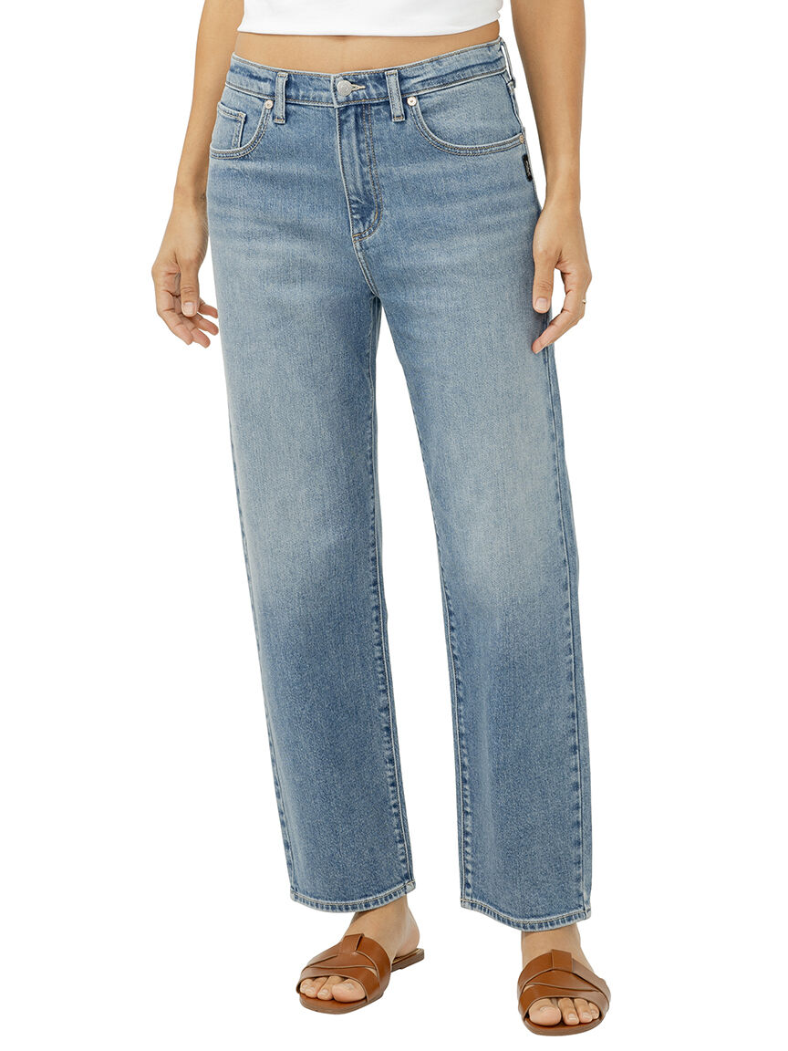 90s Relaxed Straight Leg Ankle Jeans
