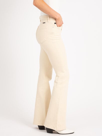 ecru flare jean ecru flare jean