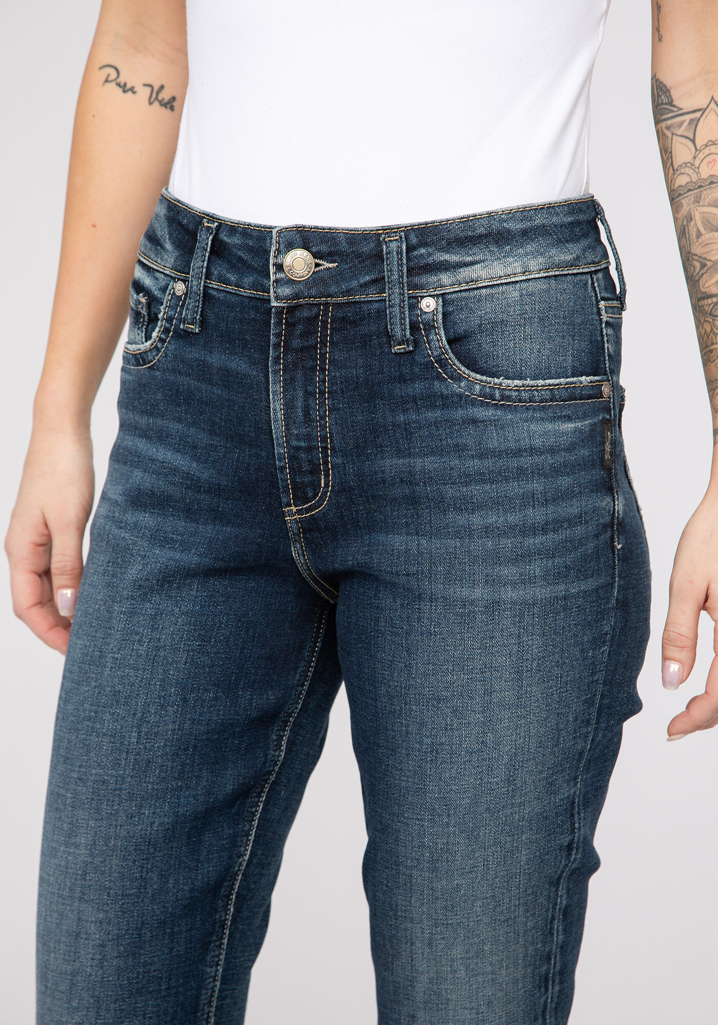 avery high rise capris Image 5