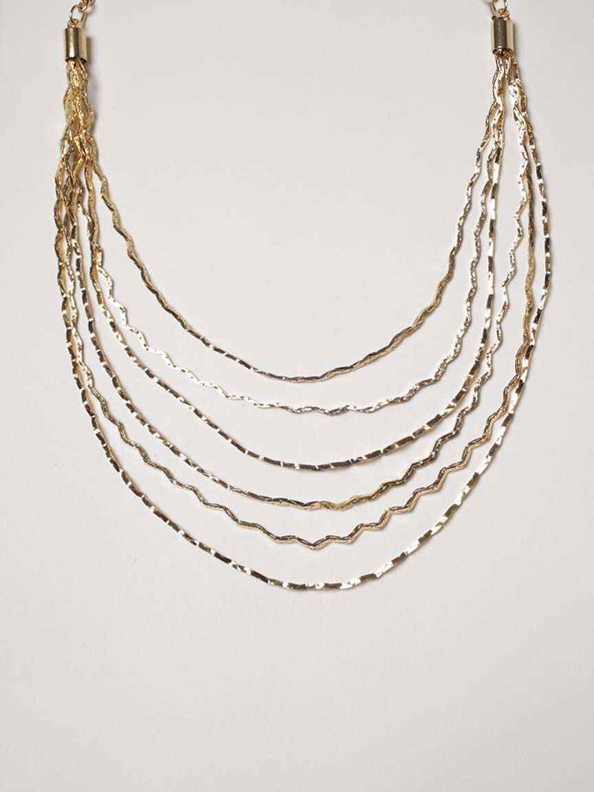 layered gold necklace Image 2
