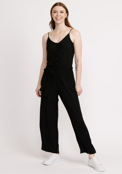 margo button front jumpsuit - ON HOLD DO NOT UPLOAD Image 1