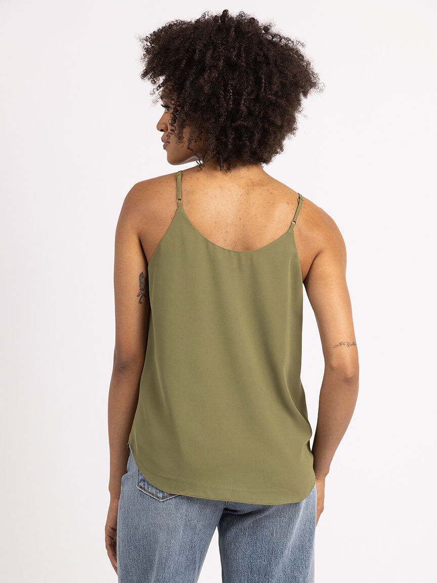 louise v neck top Image 3