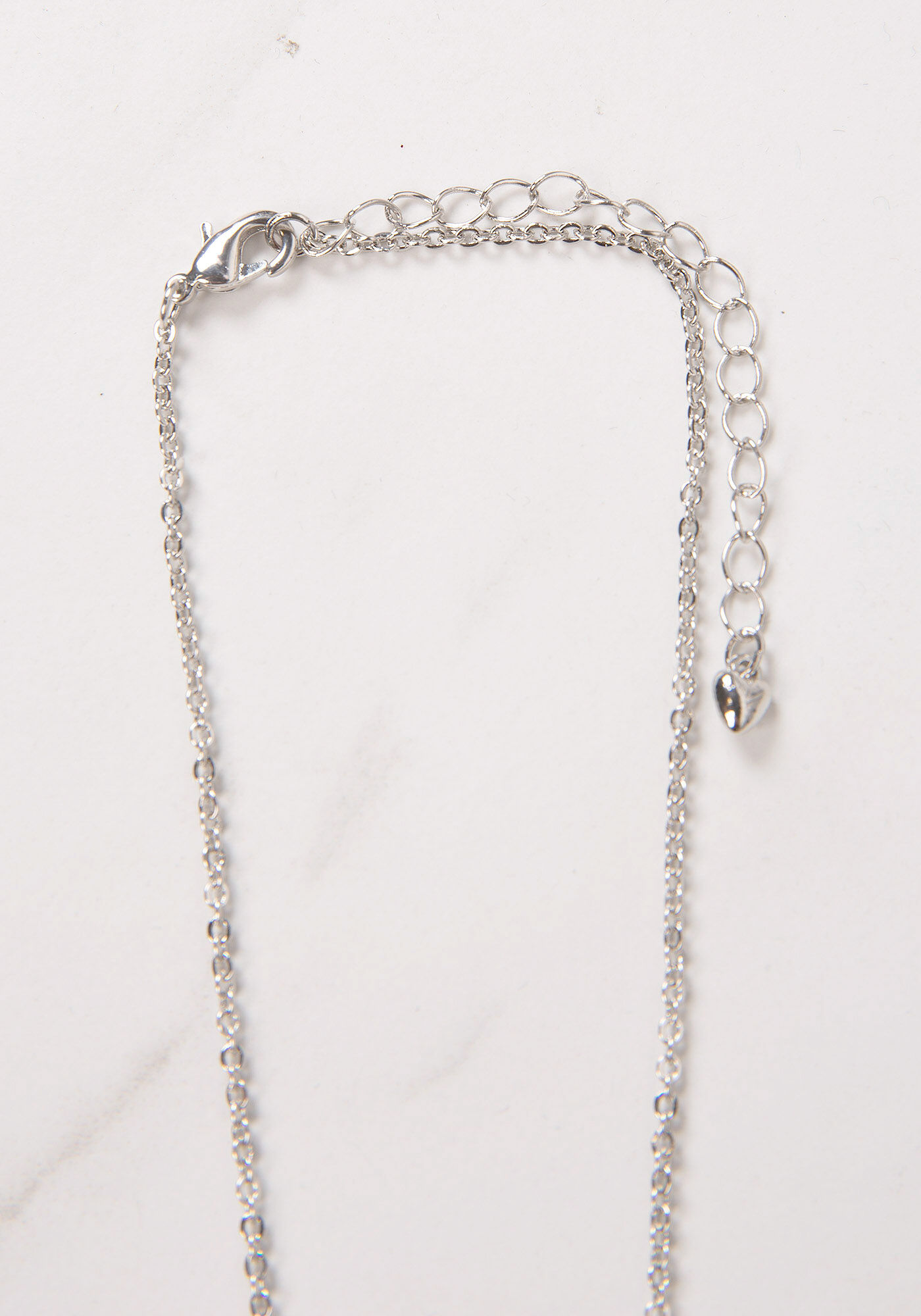 multicoloured family tree pendant necklace Image 3