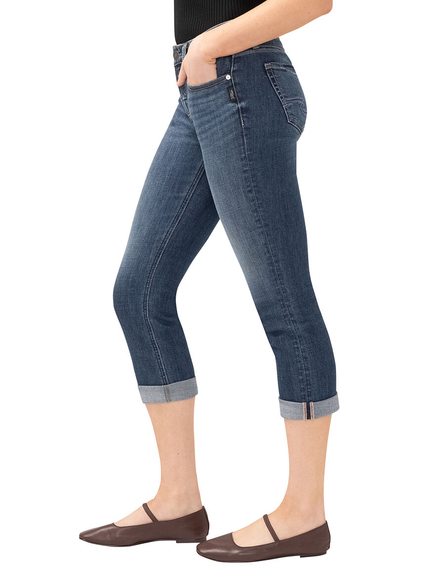 Suki Mid Rise Luxe Stretch Capri