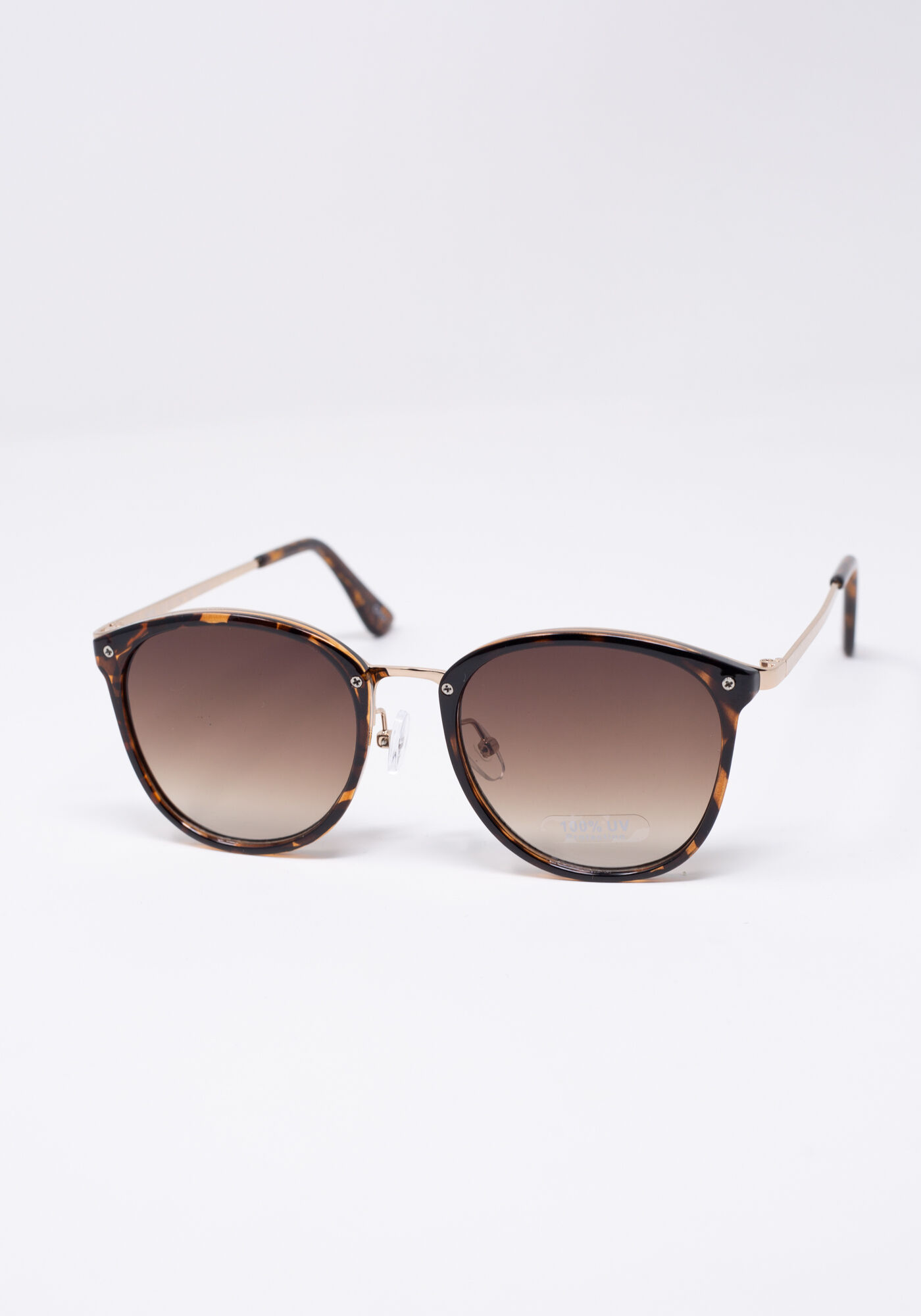 round metal frame sunglasses Image 3