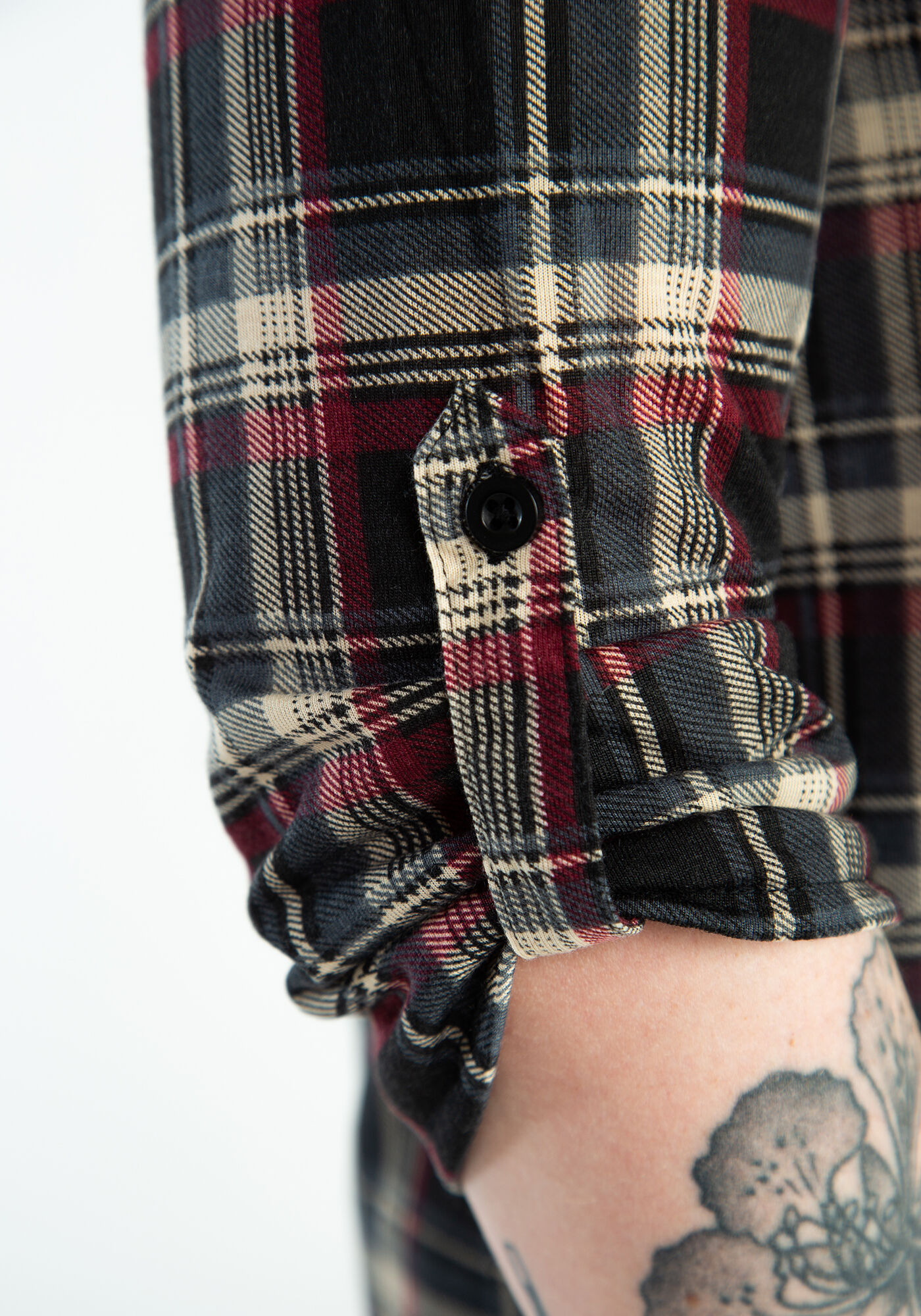 tie neck peasant blouse Image 5