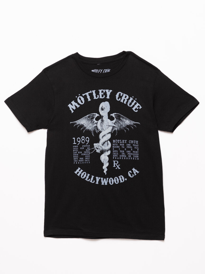 unisex motley crue rx graphic tee