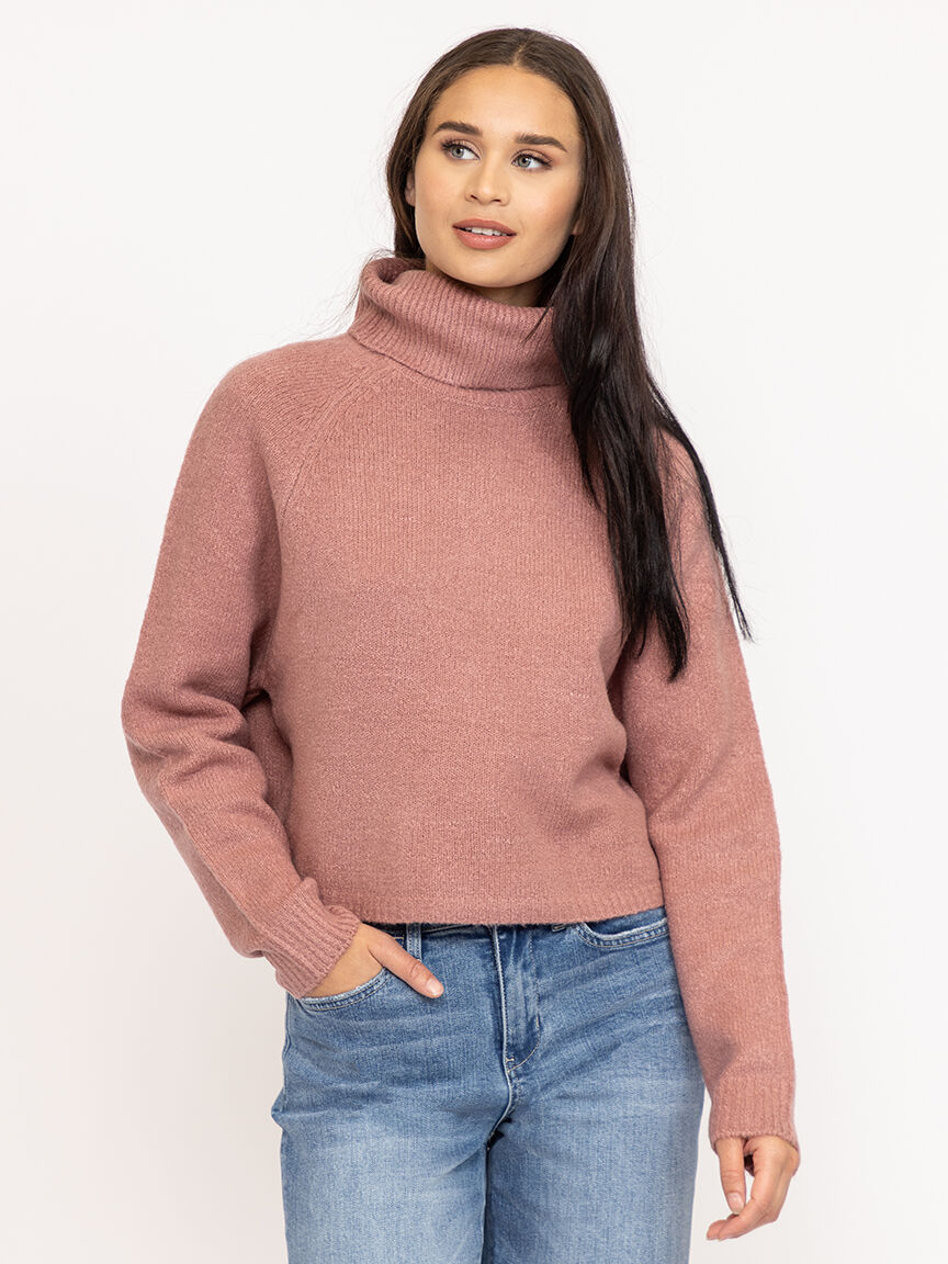 mockneck sweater