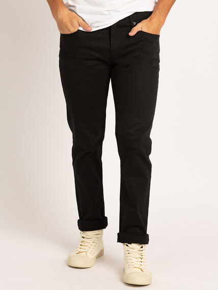 jackson mens' slim straight black jean jackson mens' slim straight black jean Image 2