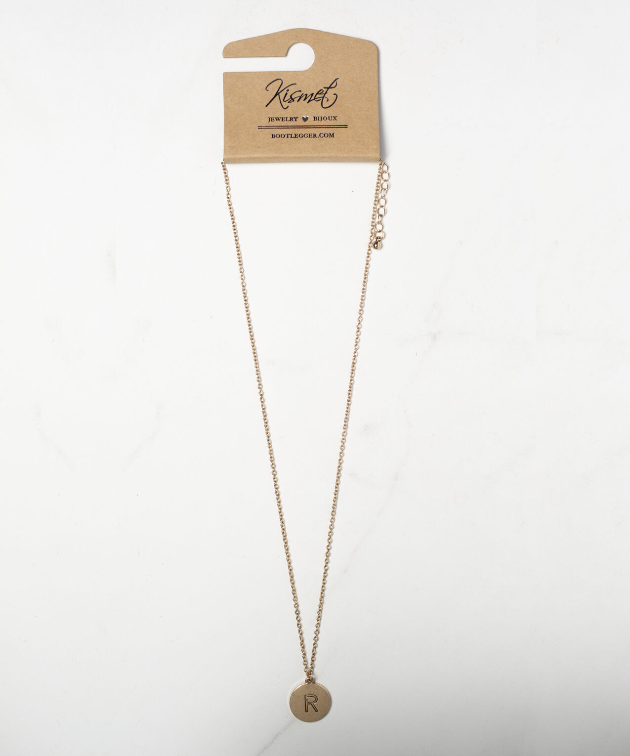 initial necklace - r Image 1