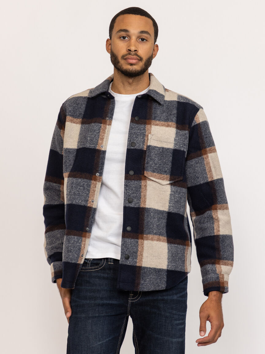 plaid shacket