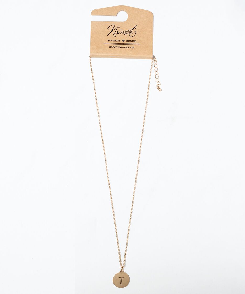 initial necklace - t Image 2