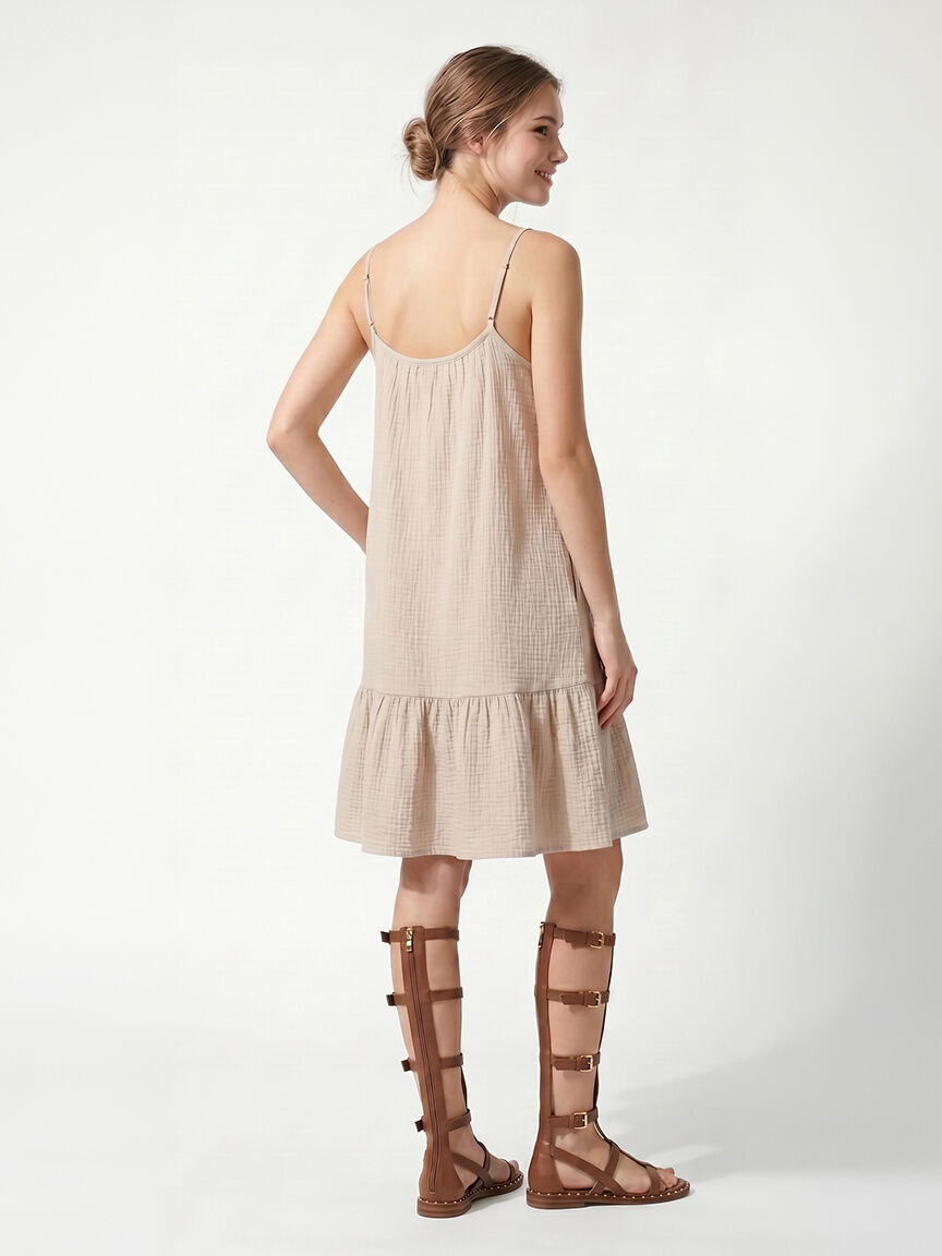 short gauze dress