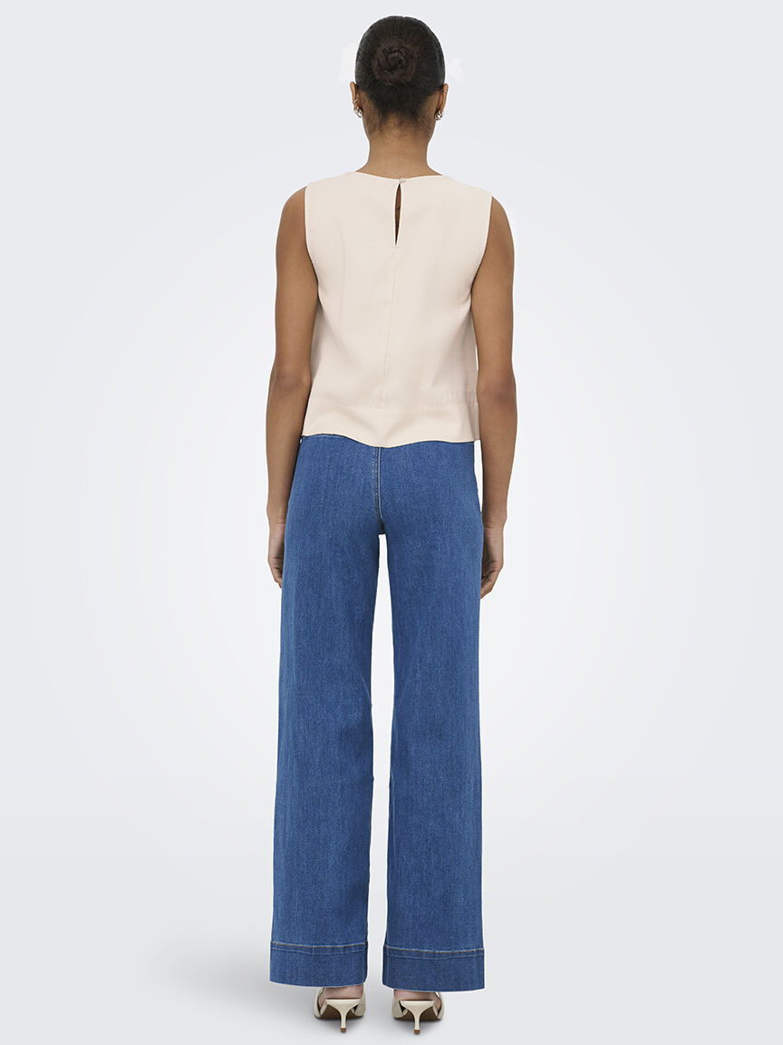 dorsi sleeveless top