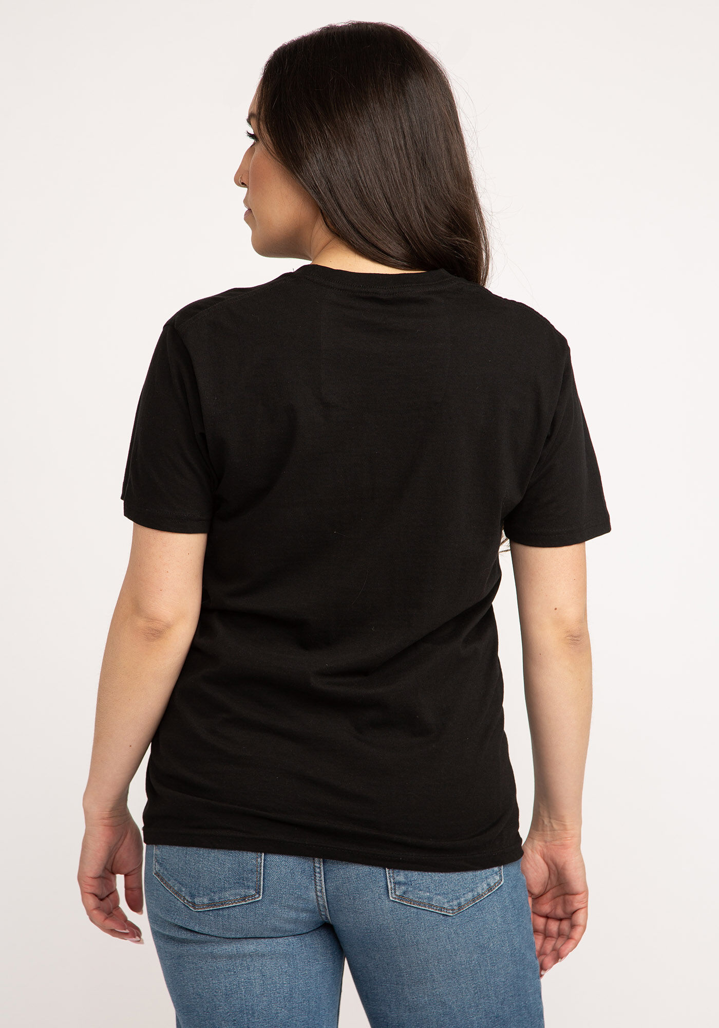 man in black winged guitar t-shirt Image 3