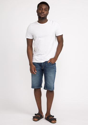 gordie relaxed fit shorts, Dk Blue
