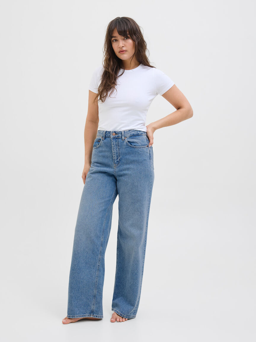 tokyo wide leg jean light authentic
