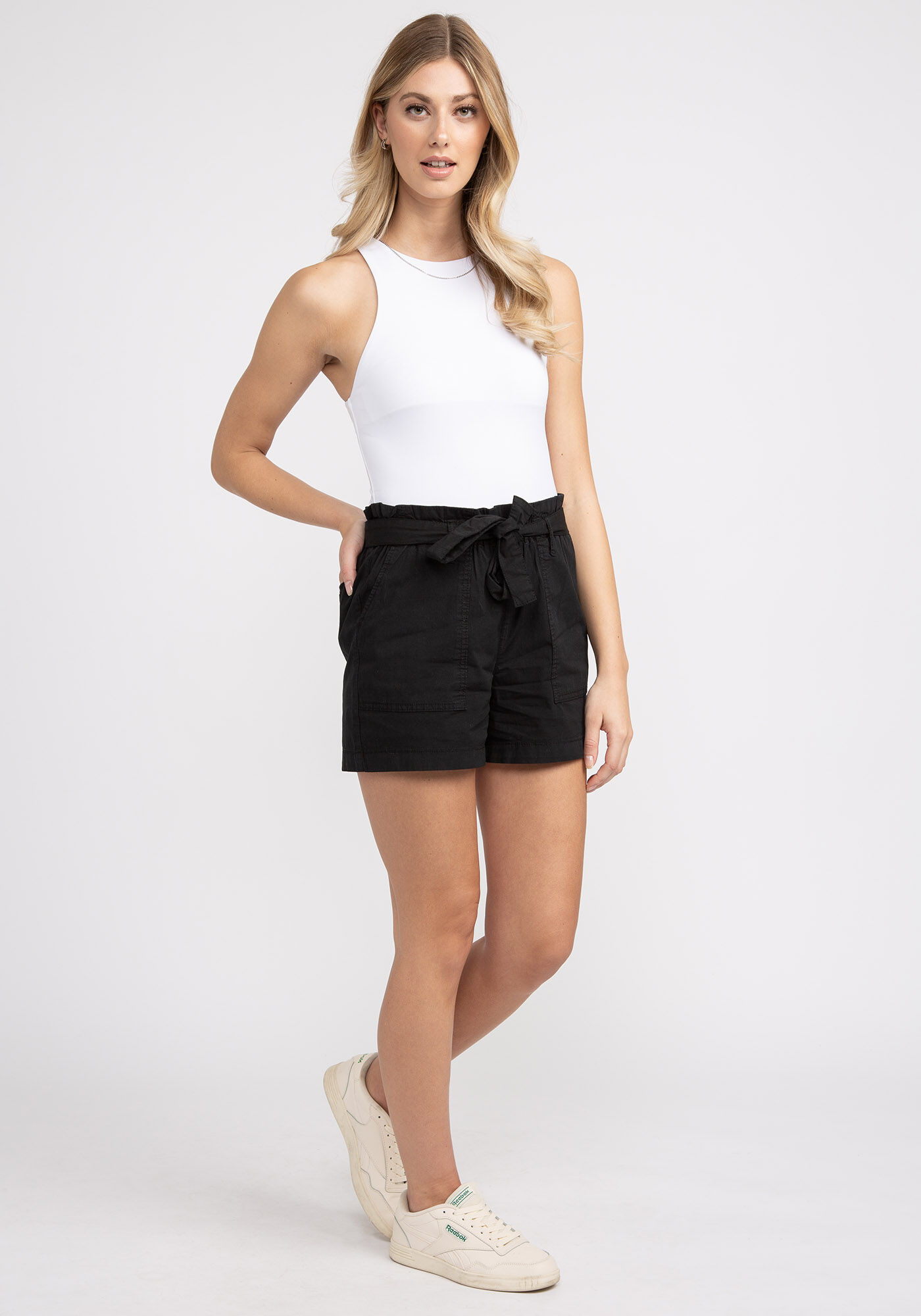 kai ripstop paper bag shorts Image 1