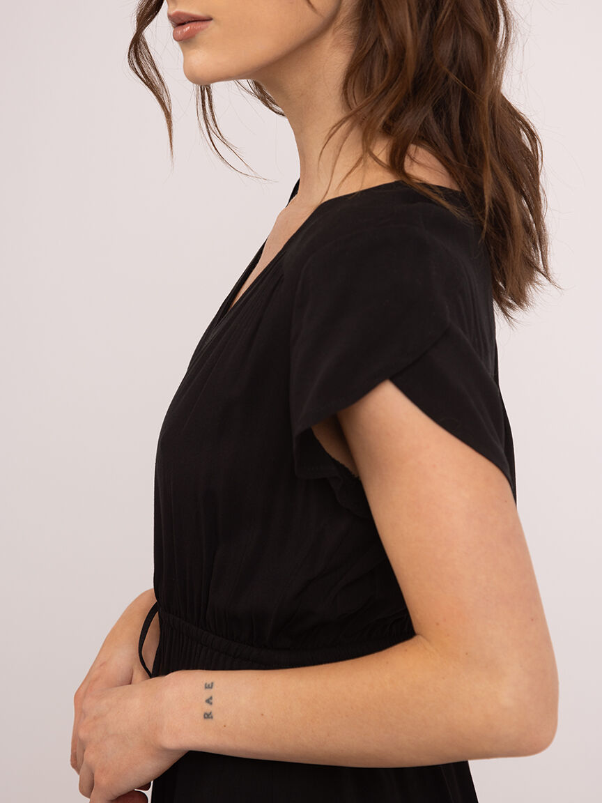 maren v neck mini dress Image 5