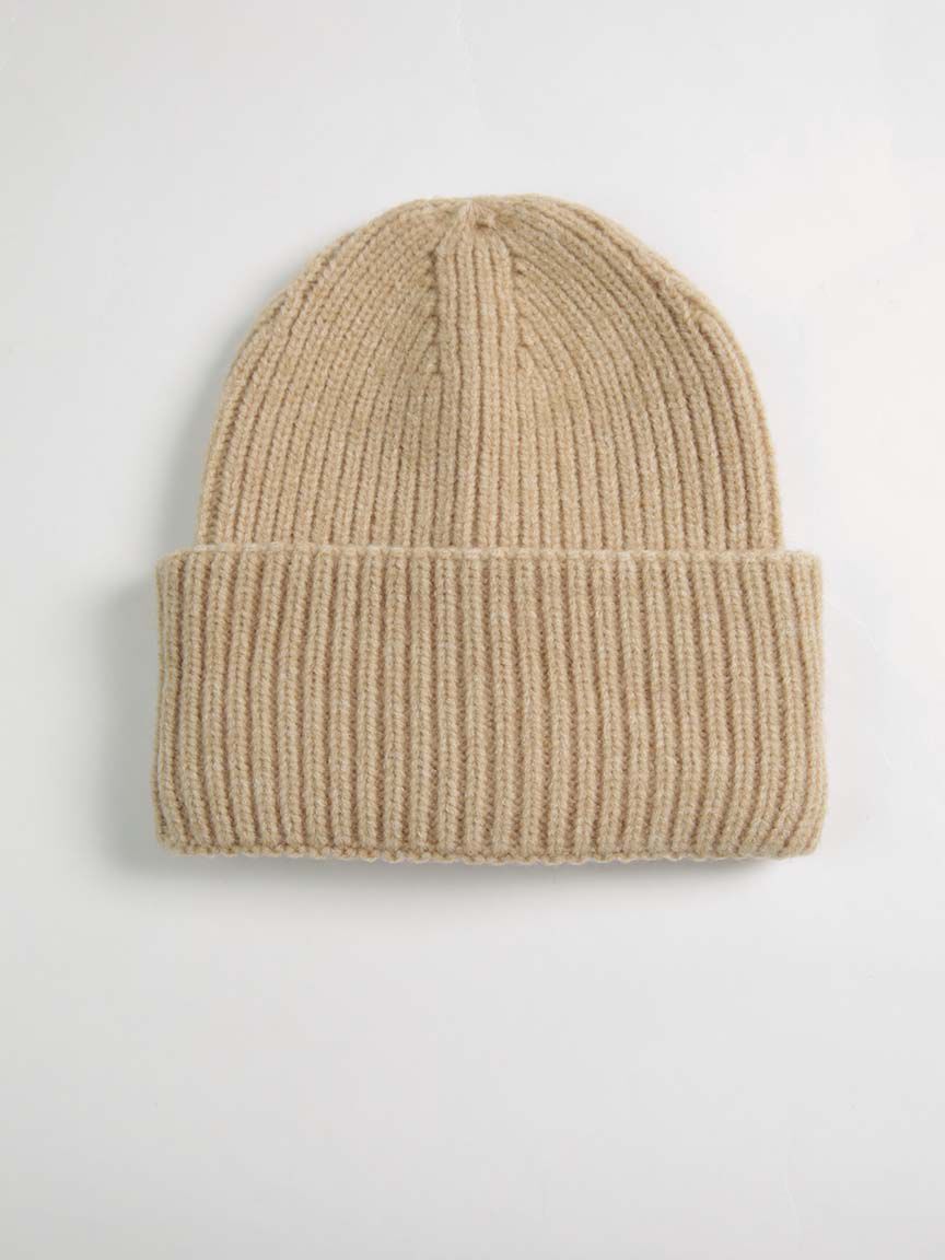 thick ribbed winter beanie Image 1