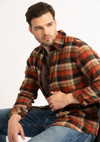 flannel long sleeve shirt
