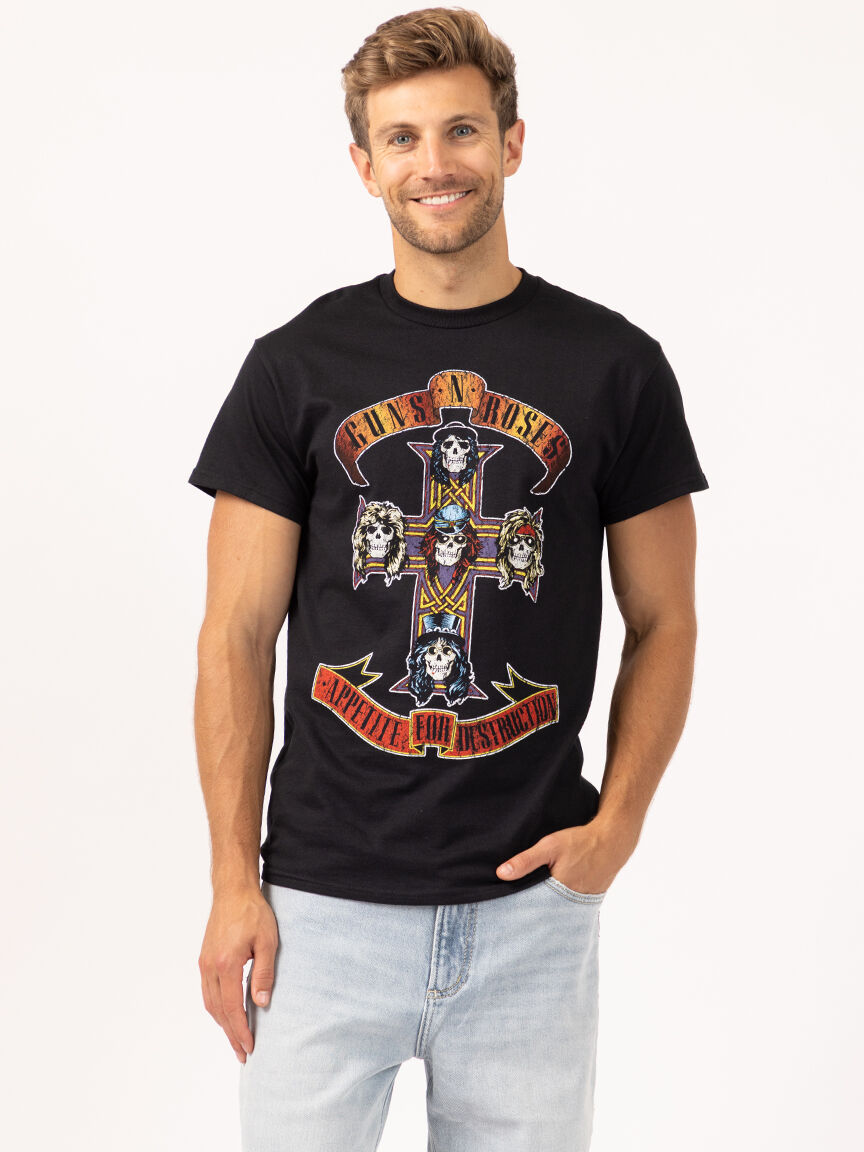 unisex guns n roses graphic tee Image 1