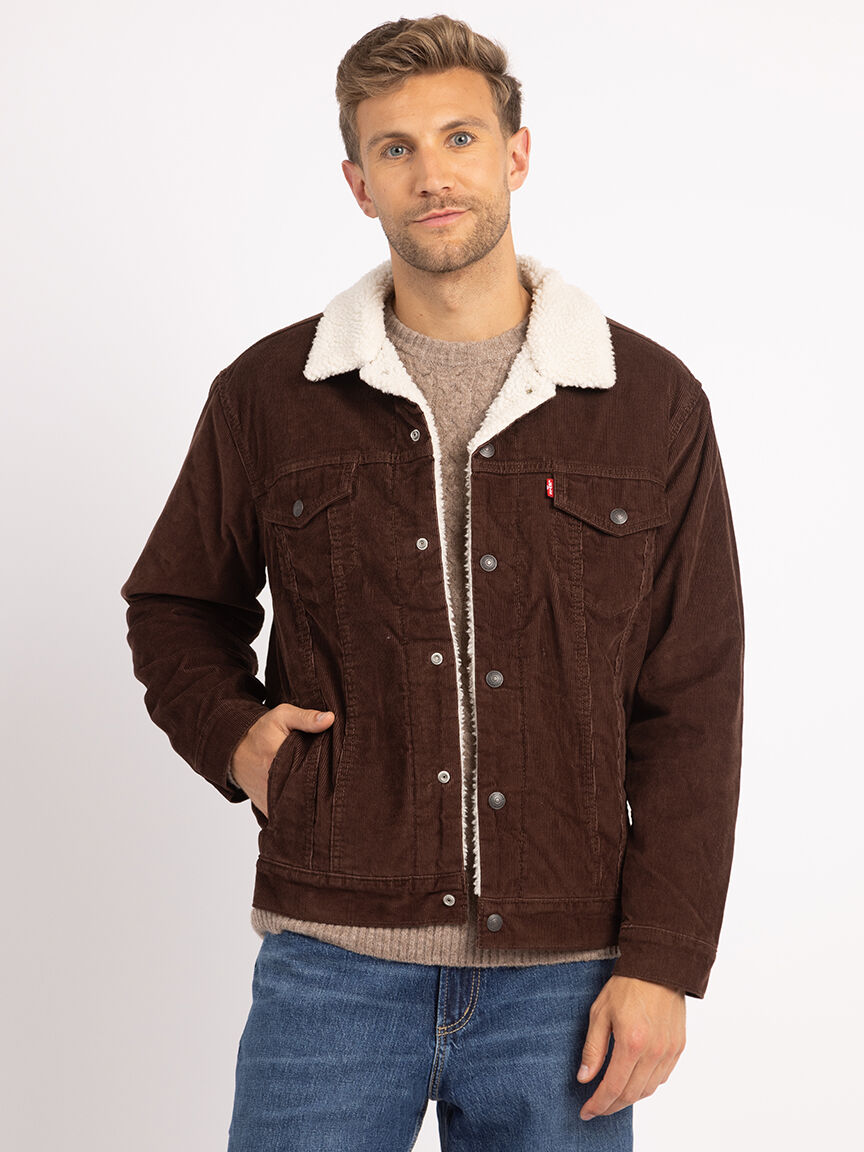 relaxed sherpa jacket Image 1