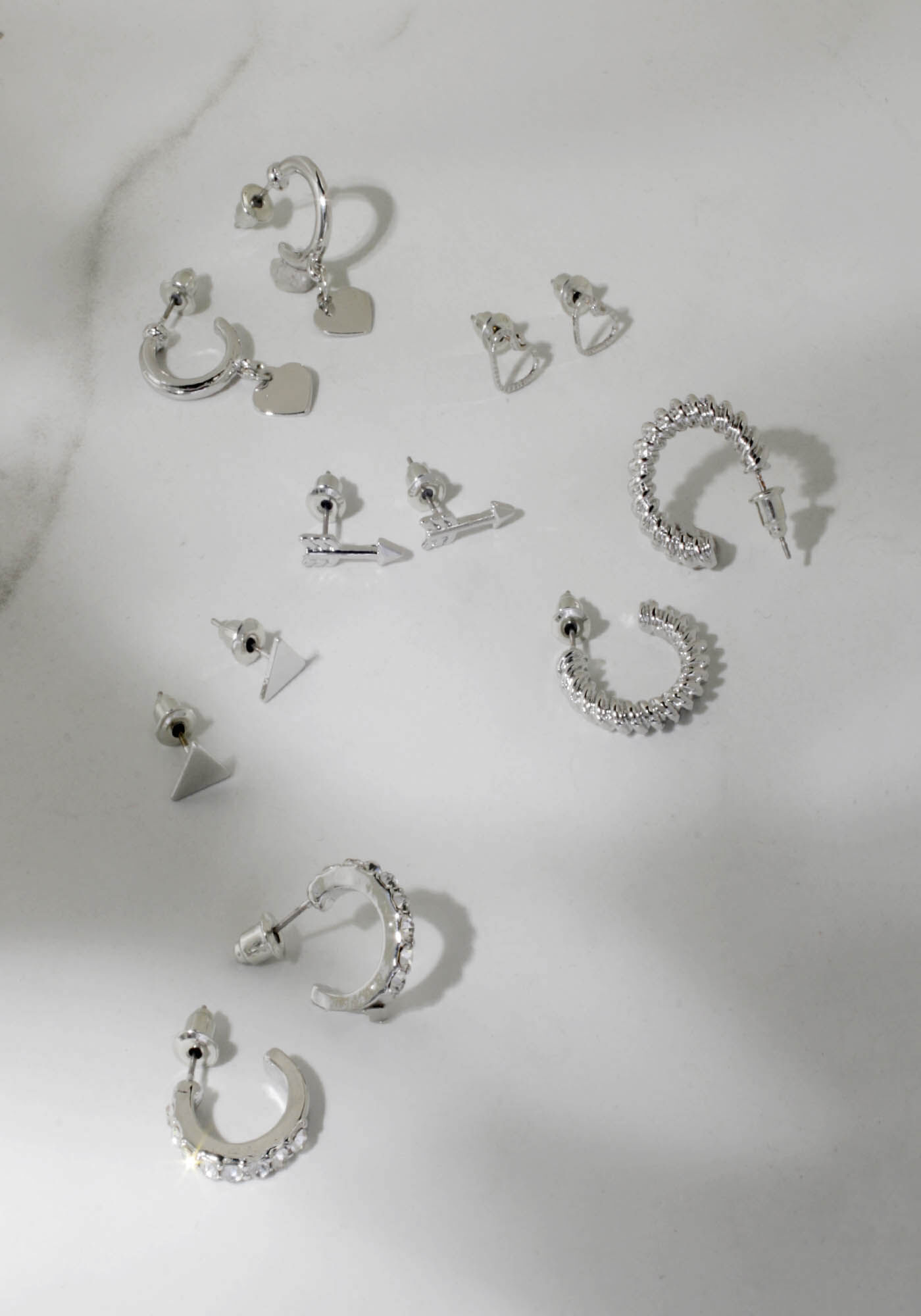 6 pack studs and hoops Image 1