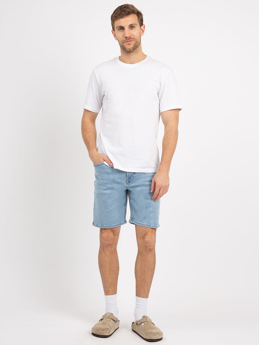 Light washed shorts outlet
