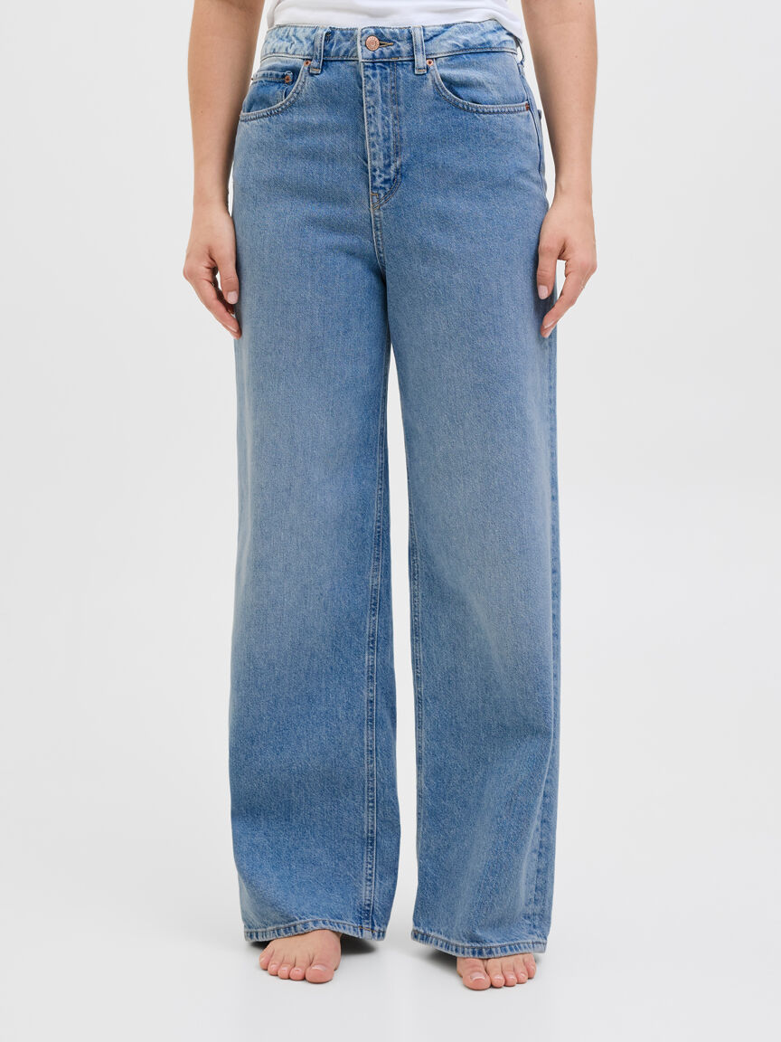 tokyo wide leg jean light authentic
