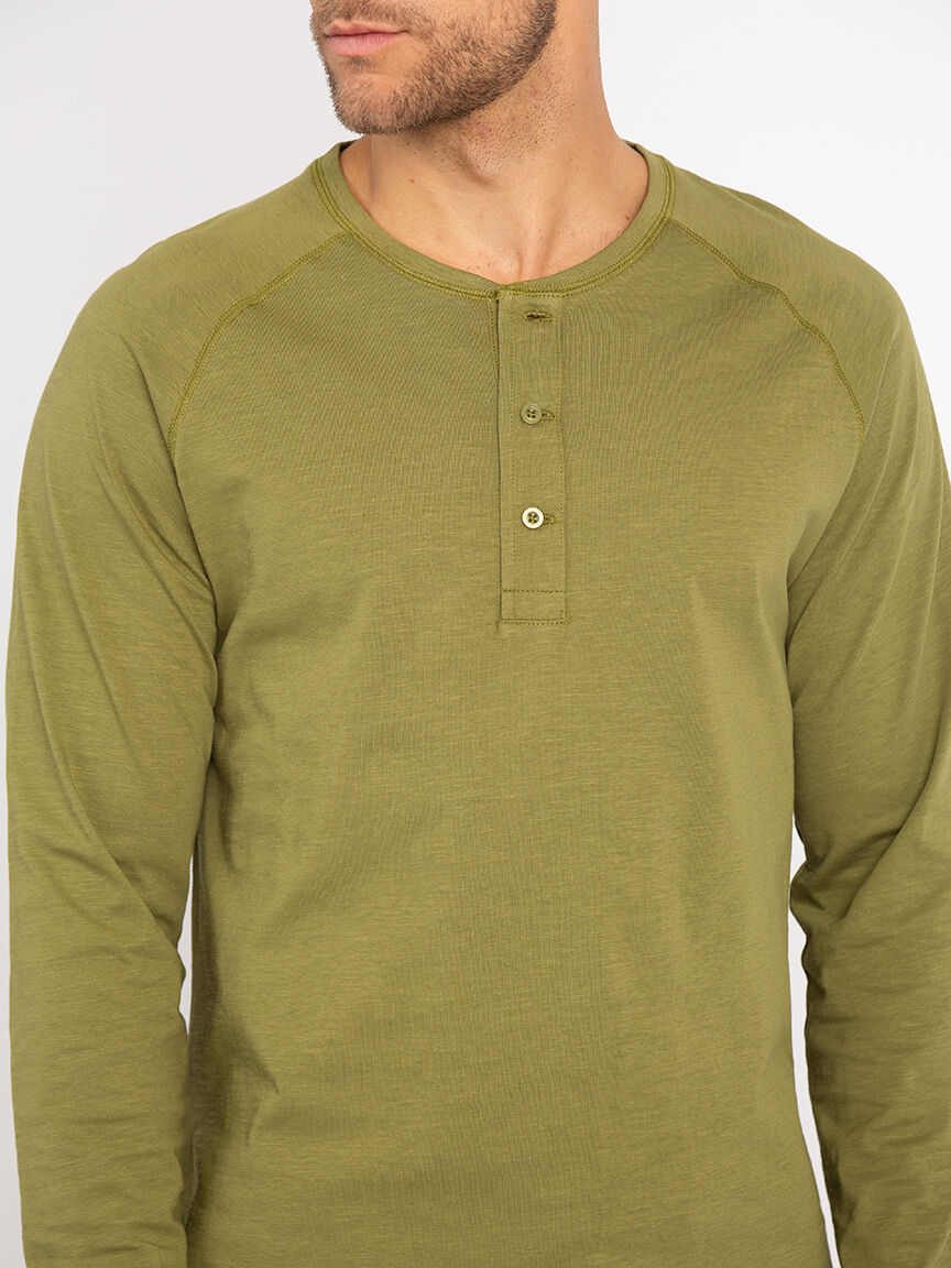 lucas long sleeve henley t-shirt Image 5