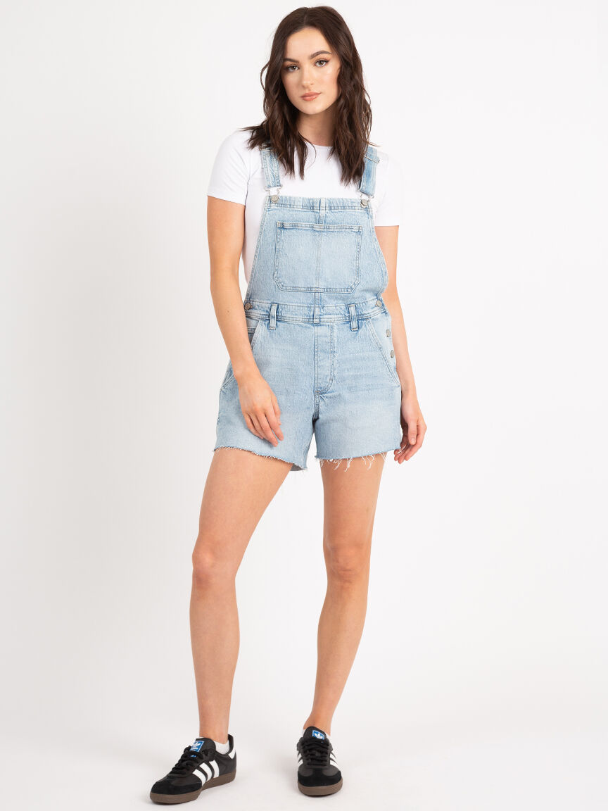 baggy denim shortalls Bootlegger 2000007046