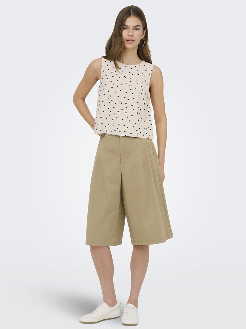 dorsi sleeveless top