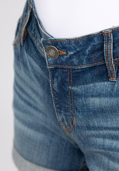 mid rise boyfriend shorts mid rise boyfriend shorts Image 6