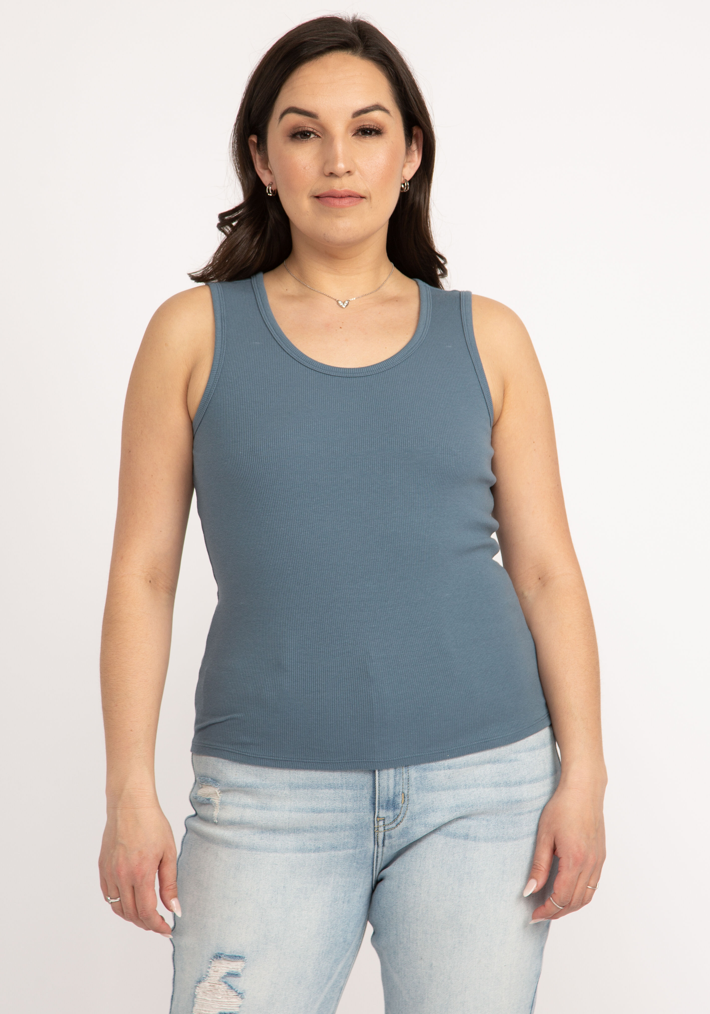 cathy ribbed tank top Image 1