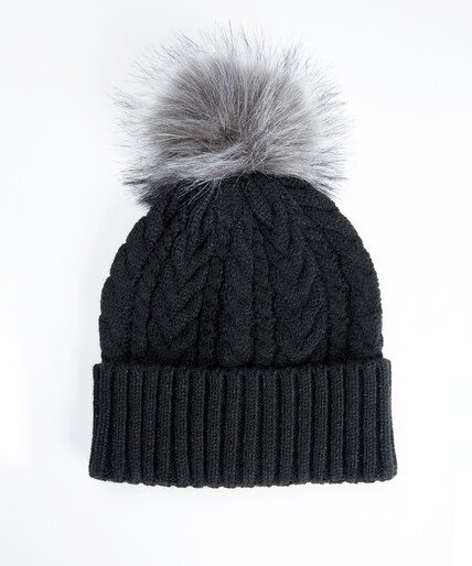 cable knit toque Image 1